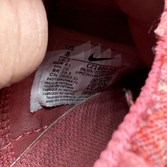 Nike Free Run 5.0 Men’s Size 8 Running Shoes Low Adobe Light Crimson CZ1884-600 - Picture 8 of 8